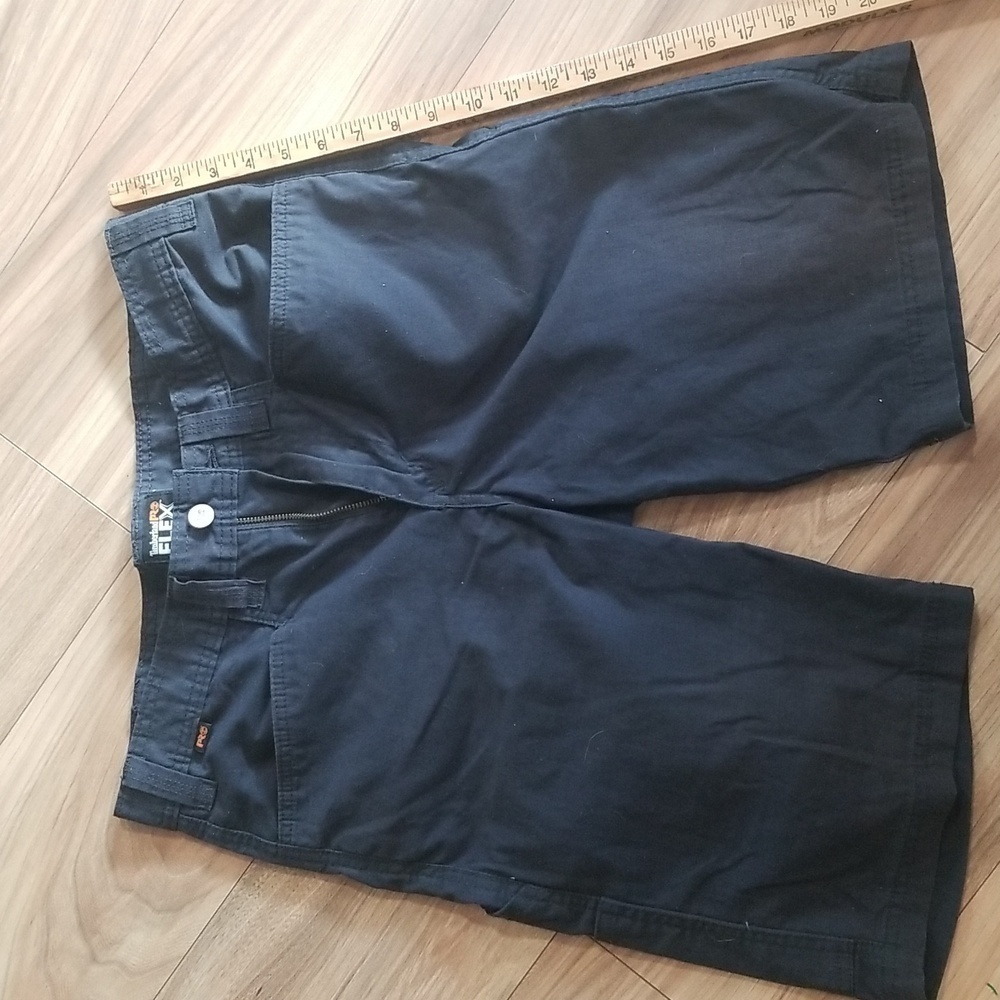 Timberland Pro Flex Cargo Shorts Mens Size 32 Dark Charcoal Gray